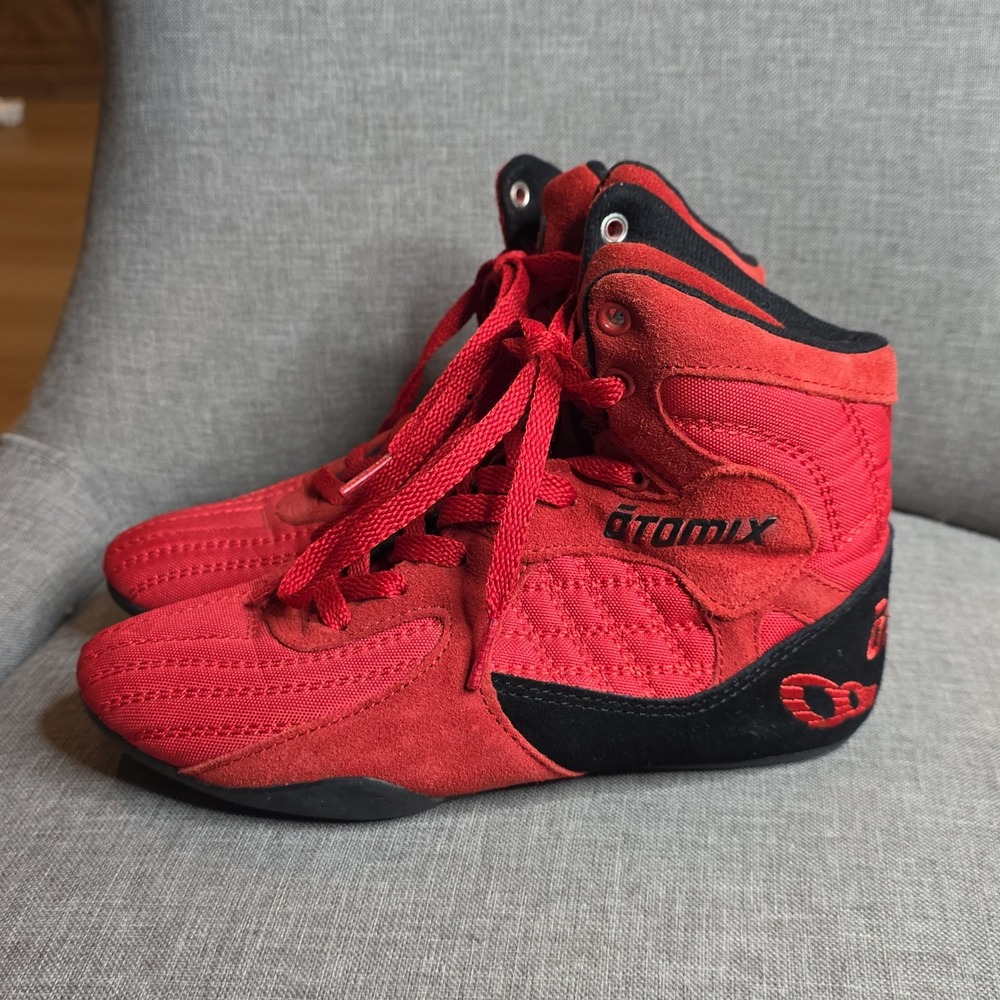 Otomix Stingray RED M3000 Bodybuilding‎ MMA Shoes Mens 5 Womens 6.5